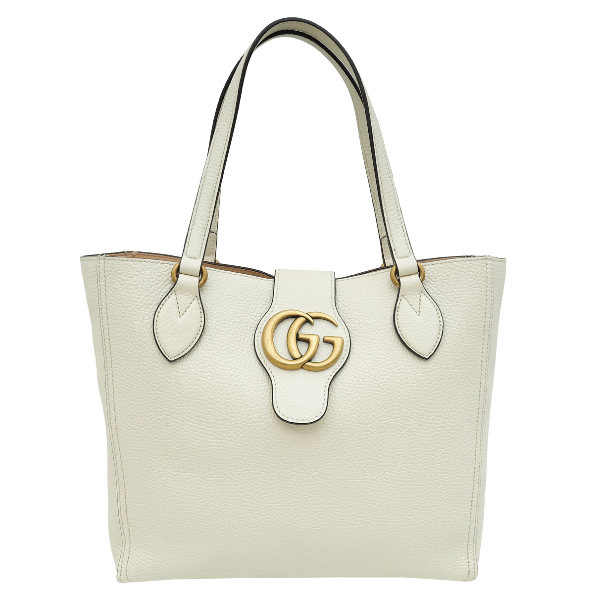 Gucci Ivory GG Dahlia Tote Small Bag