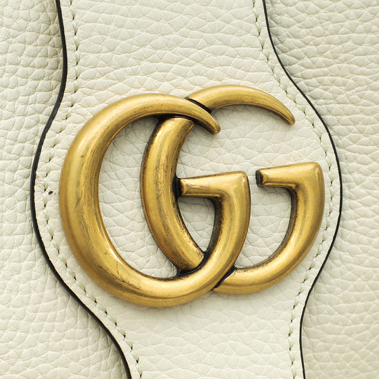 Gucci Ivory GG Dahlia Tote Small Bag