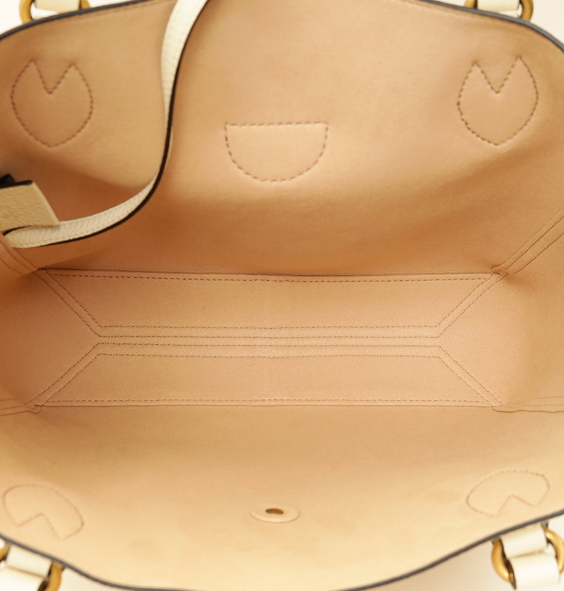 Gucci Ivory GG Dahlia Tote Bag-Gucci-THE CLOSET