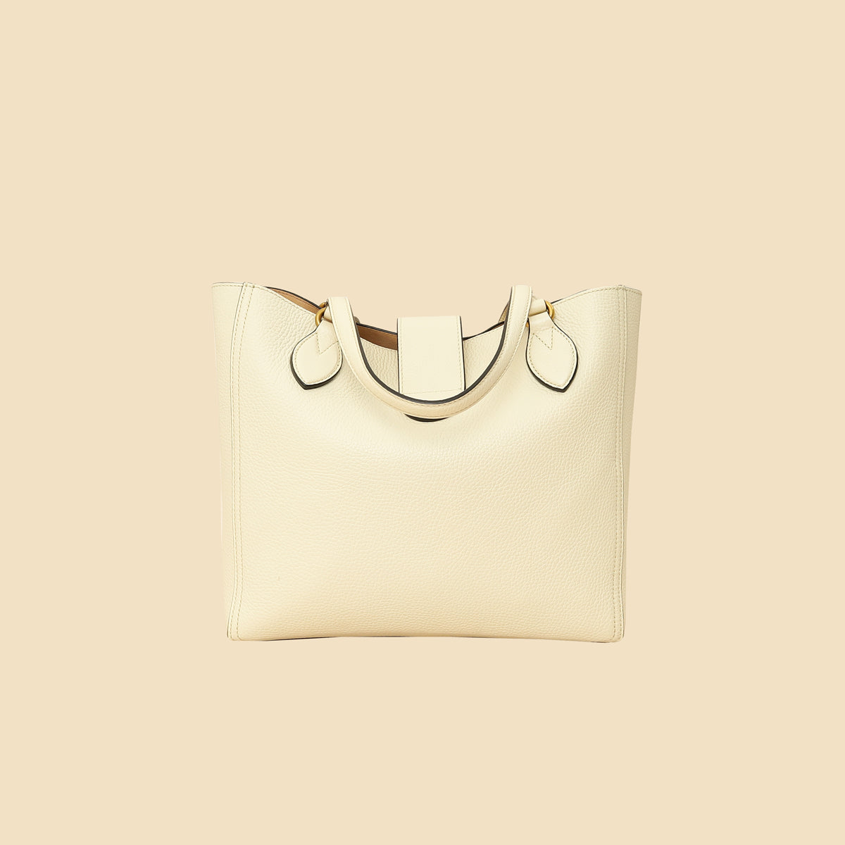 Gucci Ivory GG Dahlia Tote Bag-Gucci-THE CLOSET