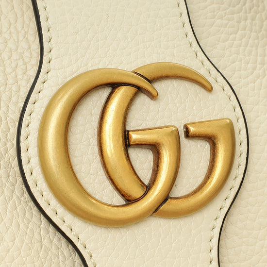 Gucci Ivory GG Dahlia Tote Bag-Gucci-THE CLOSET