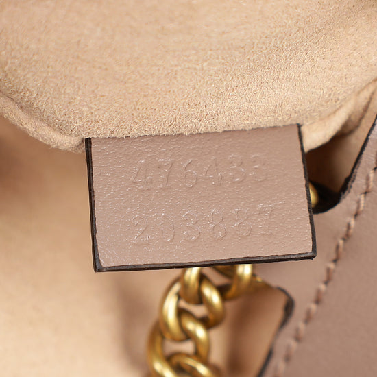 Gucci Dusty Pink GG Marmont Mini Bag-Gucci-THE CLOSET