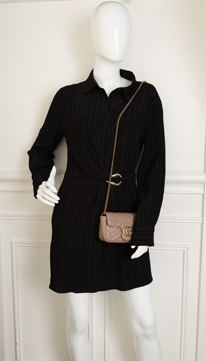 Gucci Dusty Pink GG Marmont Mini Bag-Gucci-THE CLOSET