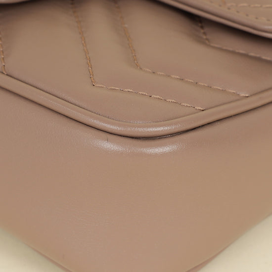 Gucci Dusty Pink GG Marmont Mini Bag-Gucci-THE CLOSET