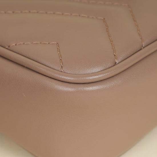 Gucci Dusty Pink GG Marmont Mini Bag-Gucci-THE CLOSET