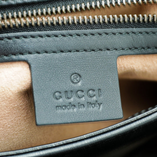 Gucci Black GG Marmont Small Bag