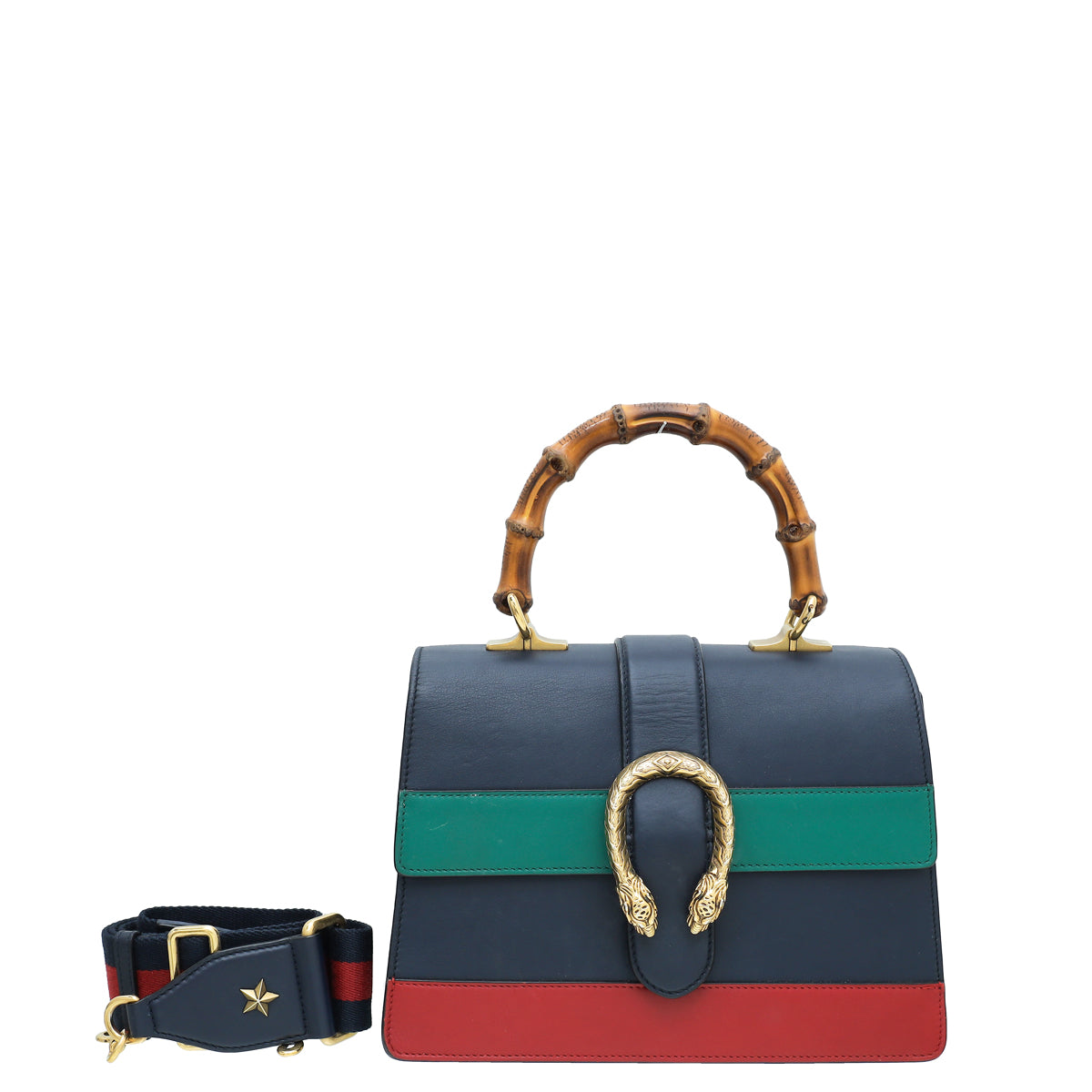 Gucci Multicolor Dionysus Bamboo Top Handle Medium Bag-Gucci-THE CLOSET