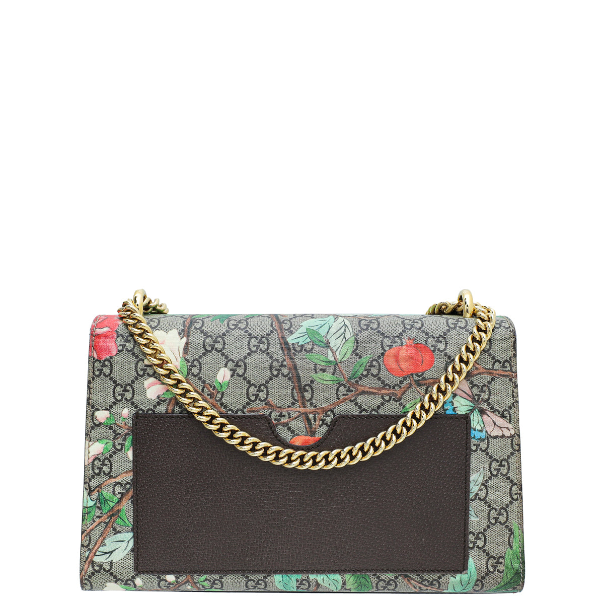 Gucci Multicolor GG Supreme Tian Print Padlock Medium Bag-Gucci-THE CLOSET