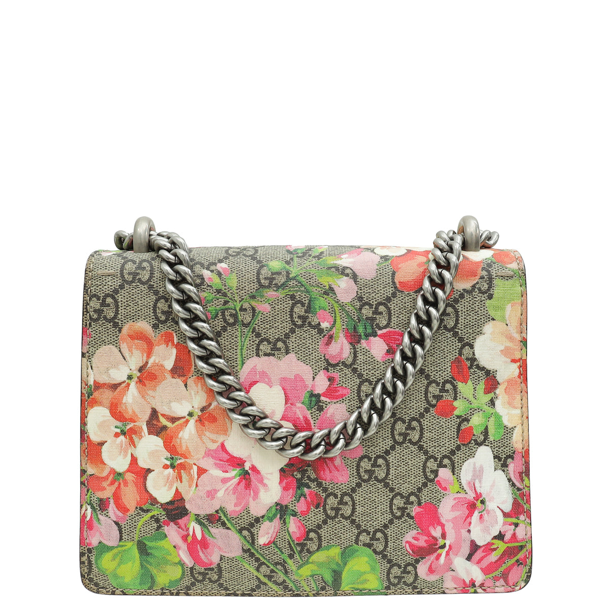 Gucci Multicolor GG Supreme Blooms Dionysus Mini Shoulder Bag-Gucci-THE CLOSET