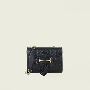 Gucci Black Microguccissima Mini Emily Bag