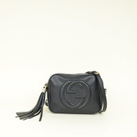 Gucci Black Soho Tassel Camera Bag