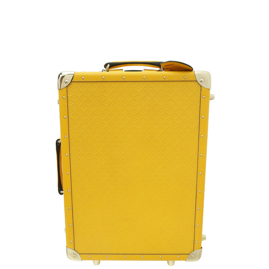 Gucci Yellow Bright Diamante Structured Lux Suitcase