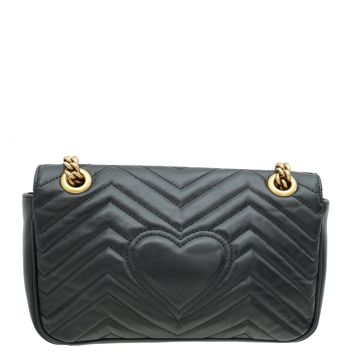 Gucci Black GG Marmont Matelasse Small Shoulder Bag-Gucci-THE CLOSET