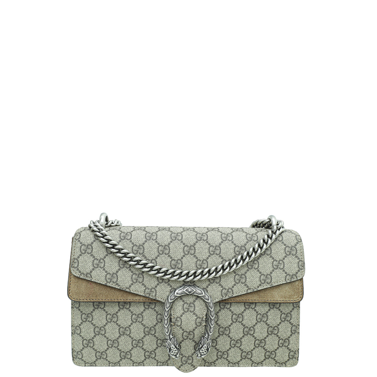 Gucci Bicolor GG Supreme Dionysus Small Shoulder Bag