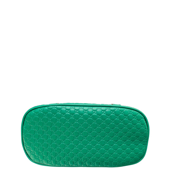 Green Gucci Mini Microguccissima Dome Satchel