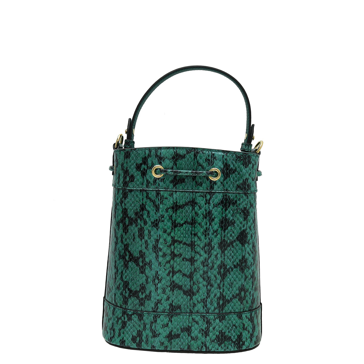 Gucci Green Python Ophidia Bucket Bag-Gucci-THE CLOSET