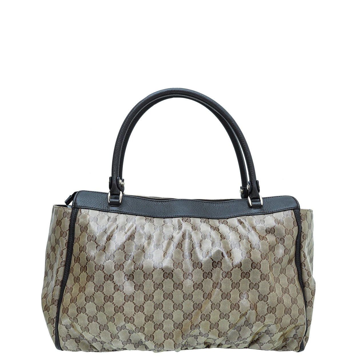 Gucci Bicolor GG Crystal Monogram D Gold Ring Large Tote Bag-Gucci-THE CLOSET