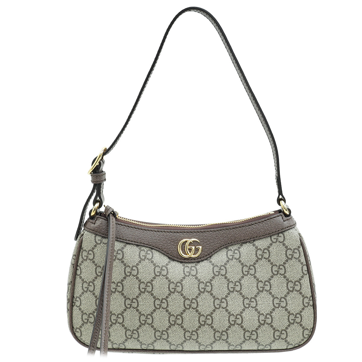 Gucci Bicolor GG Supreme Ophidia Small Shoulder Bag-Gucci-THE CLOSET