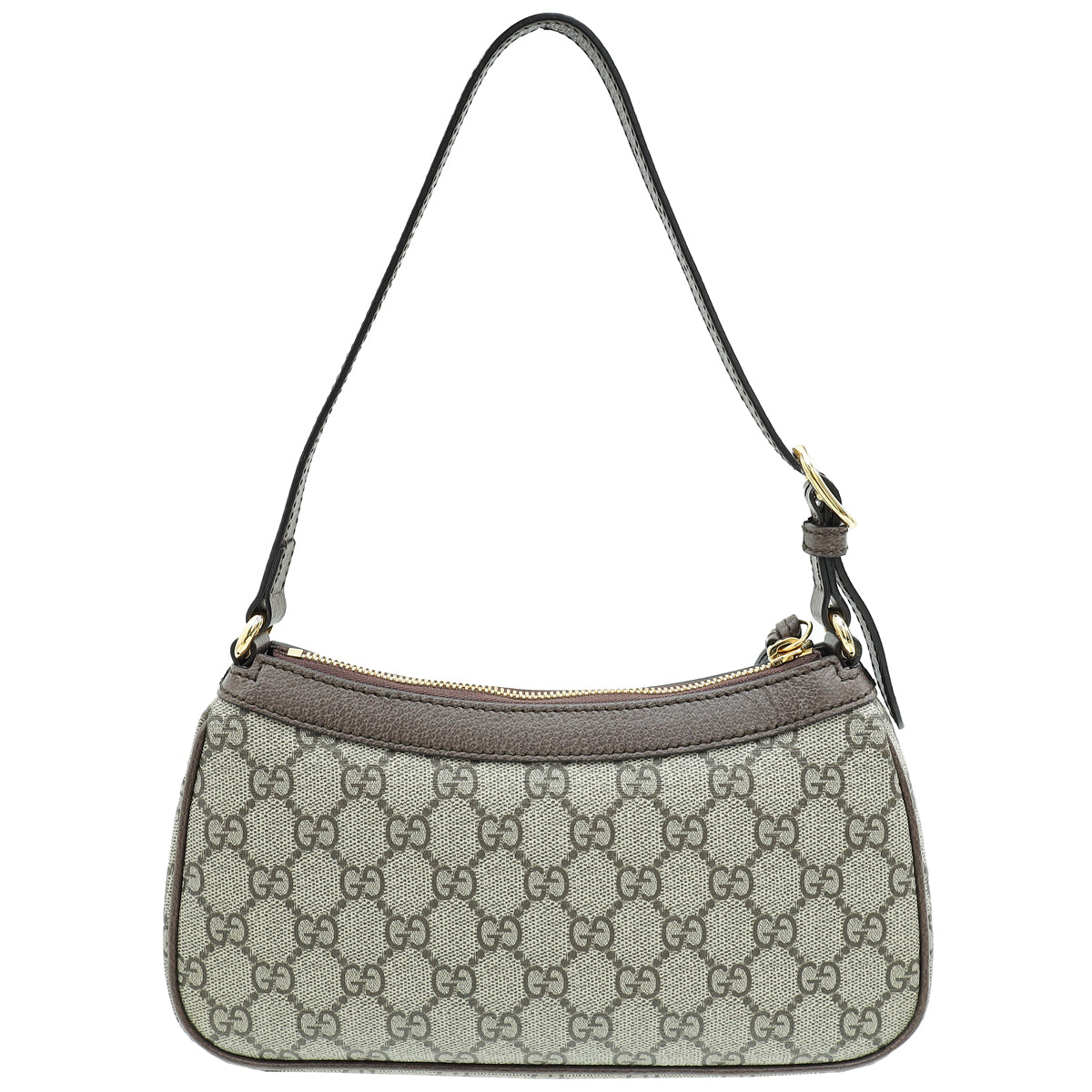 Gucci Bicolor GG Supreme Ophidia Small Shoulder Bag-Gucci-THE CLOSET