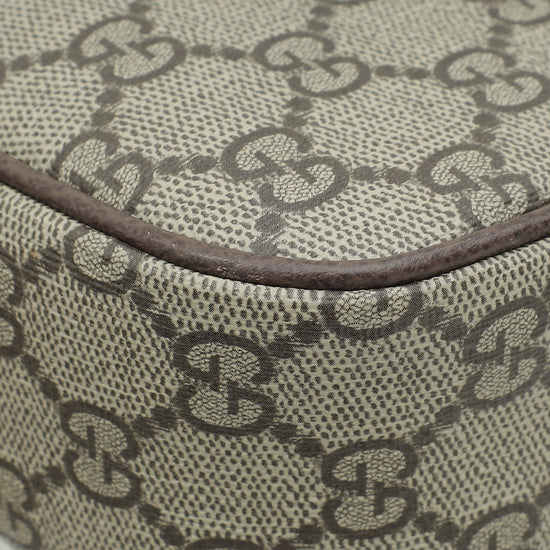 Gucci Bicolor GG Supreme Ophidia Small Shoulder Bag-Gucci-THE CLOSET