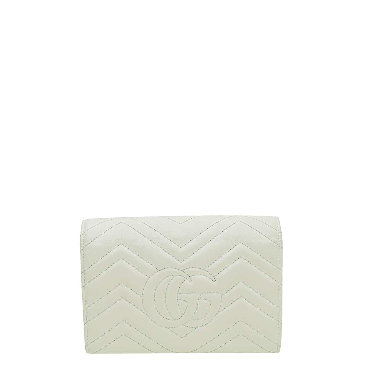 Gucci White GG Marmont Matelasse Mini Shoulder Bag-Gucci-THE CLOSET