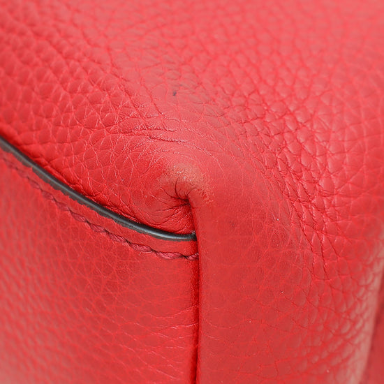 Gucci Red Soho Tassel Chain Small Shoulder Bag