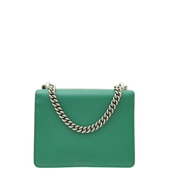 Gucci Green Dionysus Mini Chain Shoulder Bag