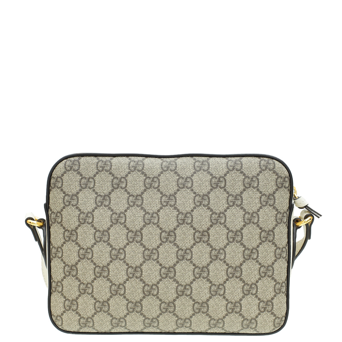 Gucci Bicolor GG Supreme 1955 Horsebit Small Shoulder Bag-Gucci-THE CLOSET