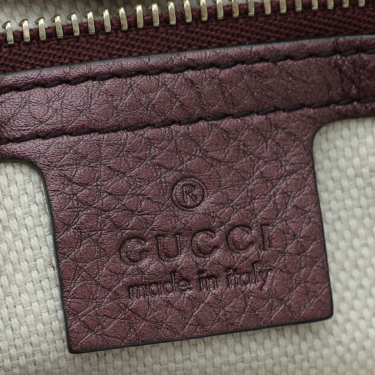 Gucci Violet Soho Tassel Medium Tote Bag