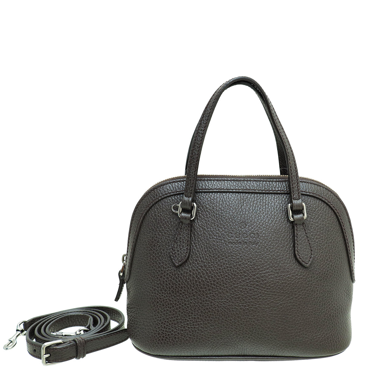 Gucci Chocolate Dome Mini Convertible Bag-Gucci-THE CLOSET