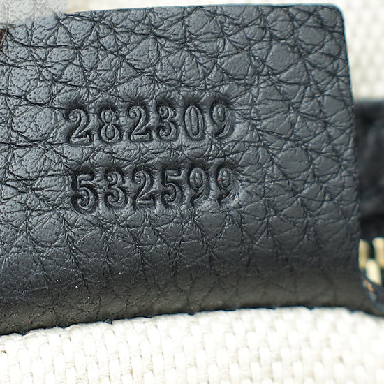 Gucci Black Soho Tassel Tote Medium Shoulder Bag