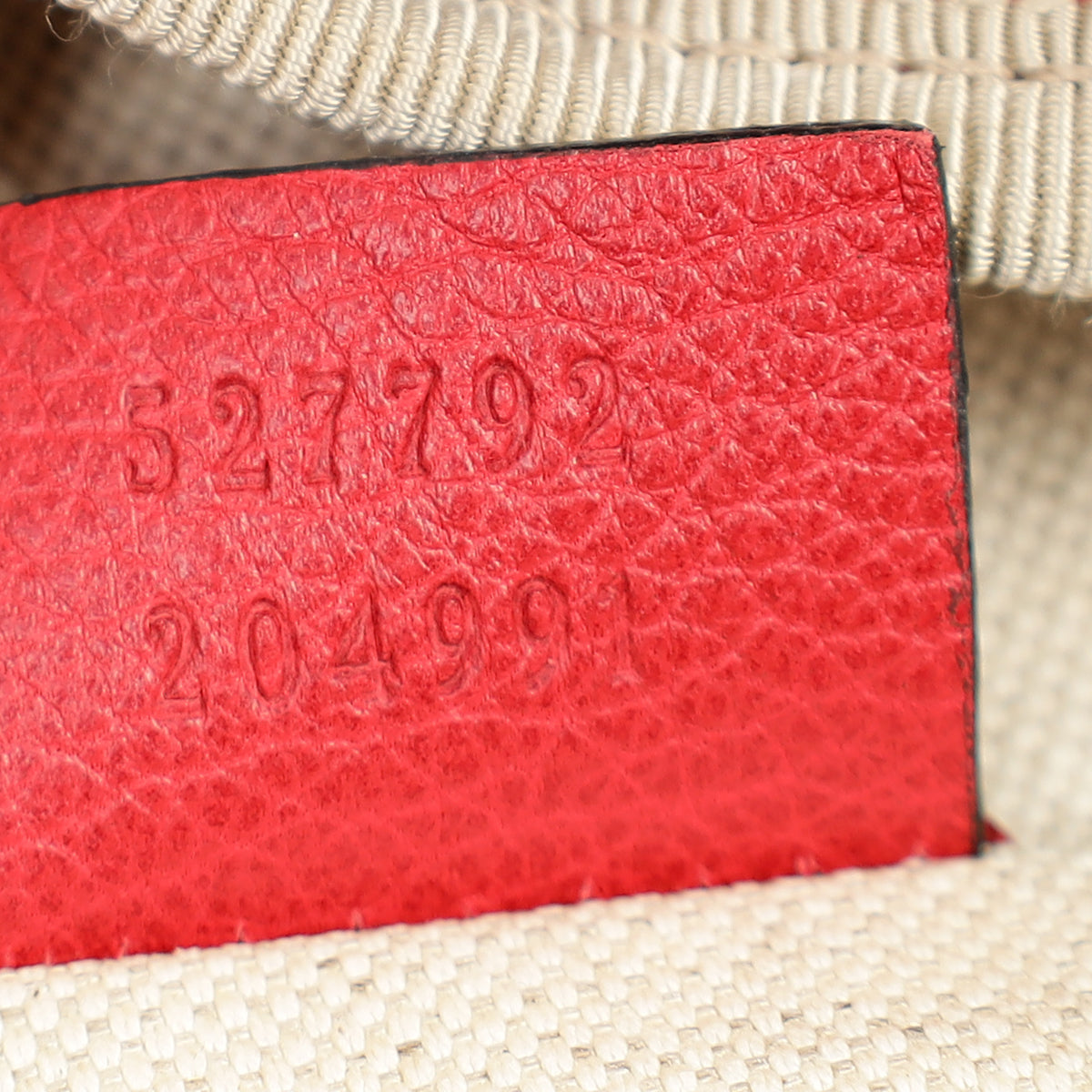 Gucci Red Logo Print Belt Bag-Gucci-THE CLOSET