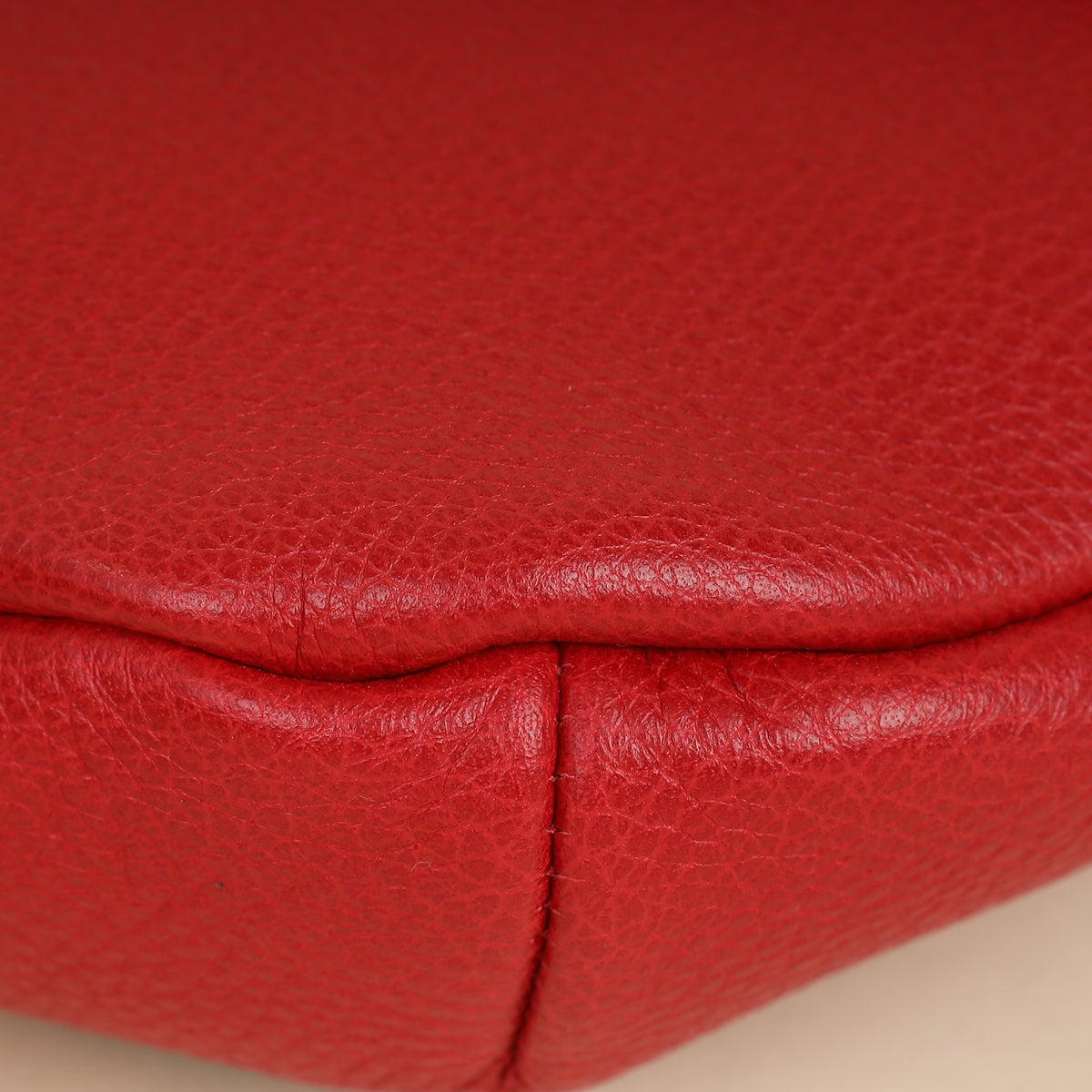 Gucci Red Logo Print Belt Bag-Gucci-THE CLOSET