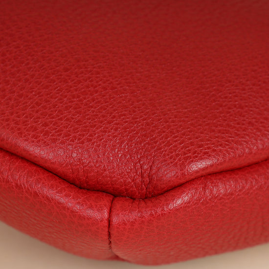 Gucci Red Logo Print Belt Bag-Gucci-THE CLOSET