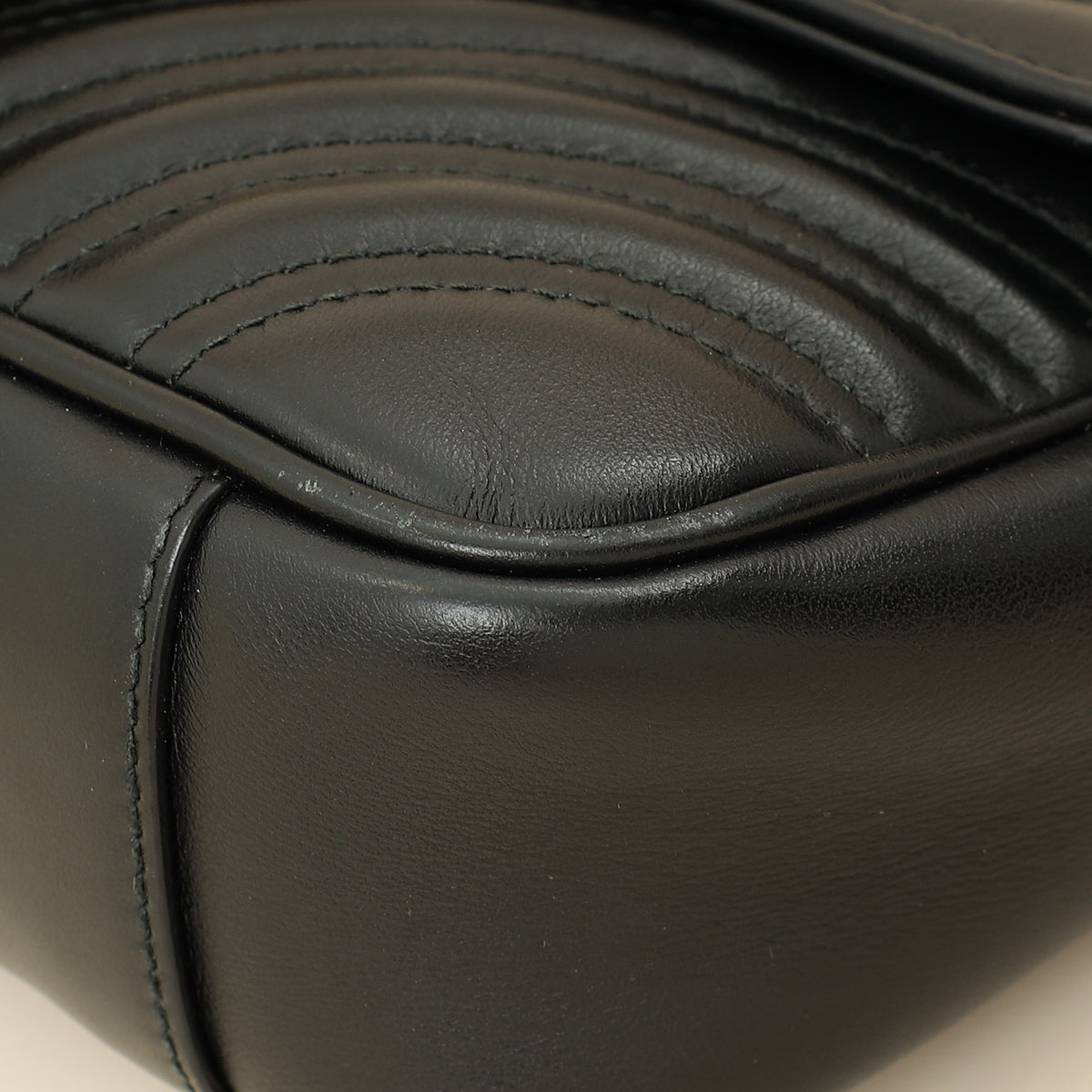 Gucci Black GG Marmont Mini Shoulder Bag-Gucci-THE CLOSET