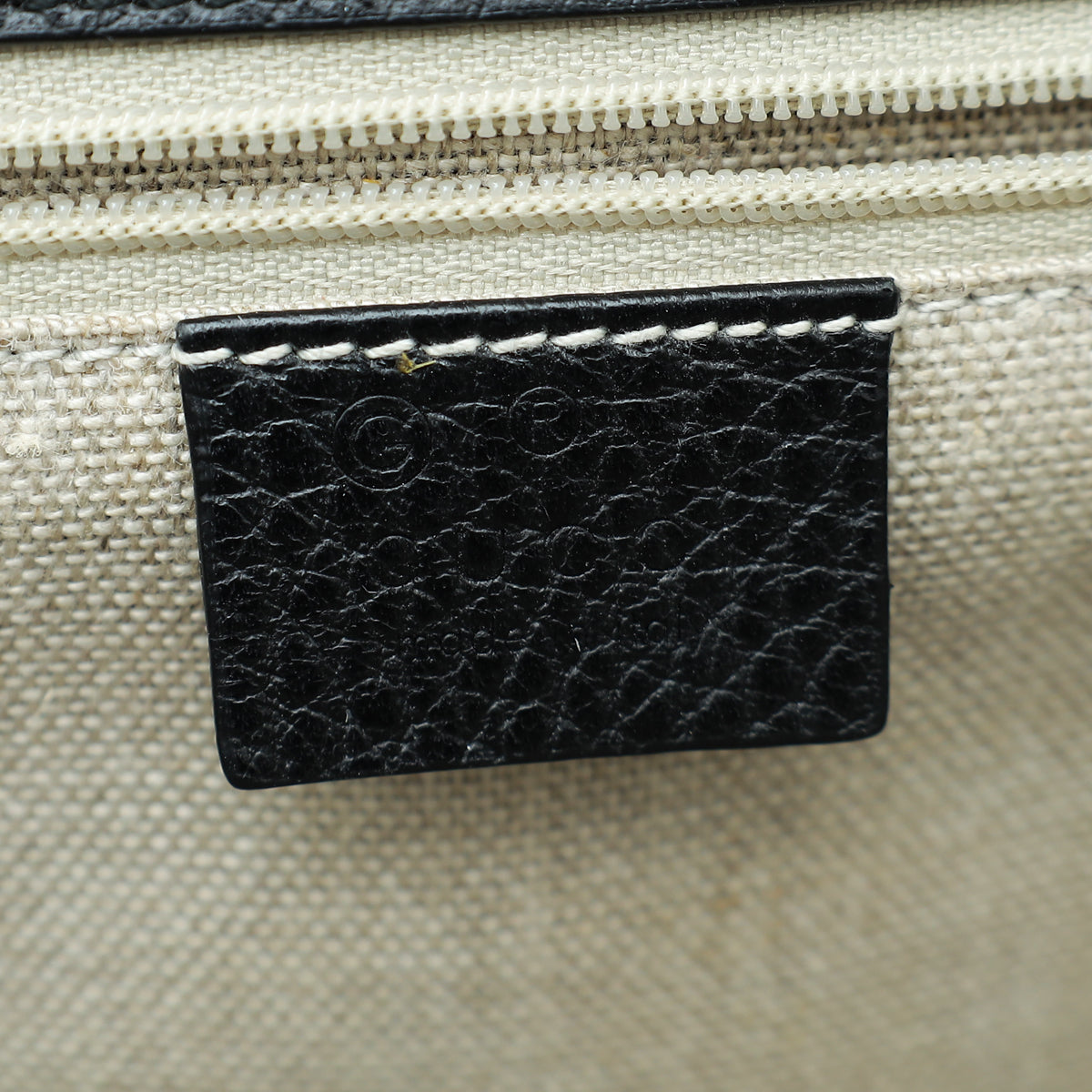 Gucci Dollar Black Interlocking G Shoulder Bag