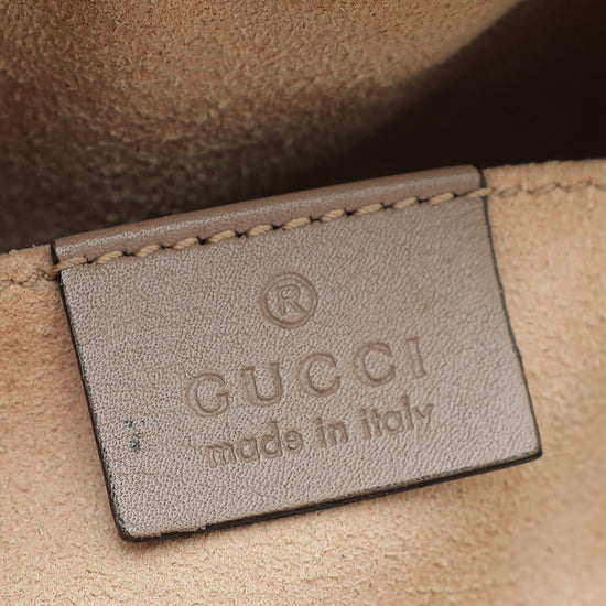 Gucci Dusty Pink GG Marmont Matelasse Mini Camera Bag