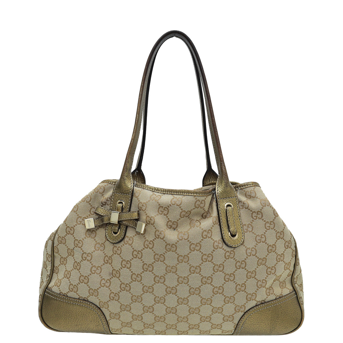 Gucci Bicolor GG Bow Princy Tote Medium Bag-Gucci-THE CLOSET