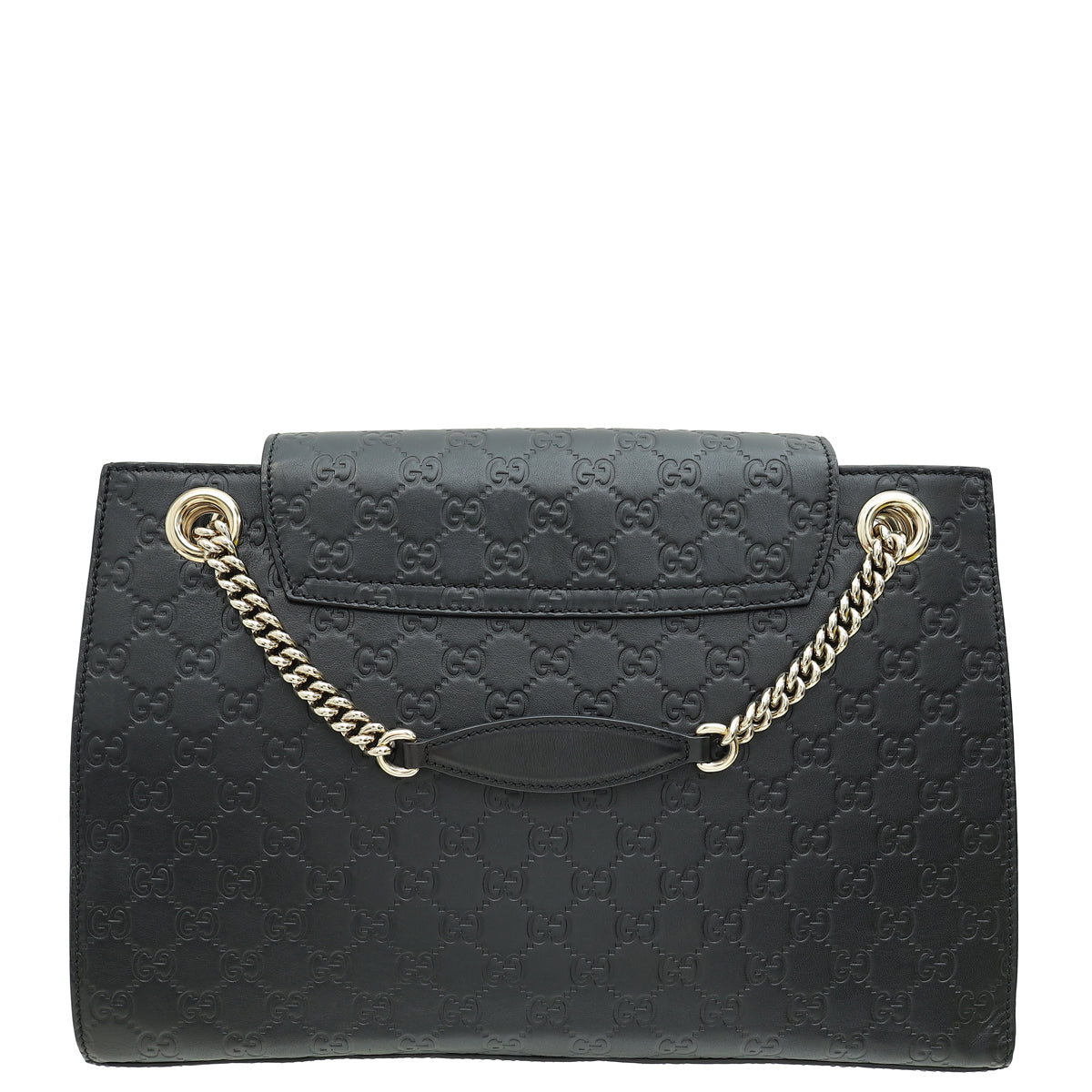 Gucci Black GG Guccissima Emily Large Shoulder Bag-Gucci-THE CLOSET