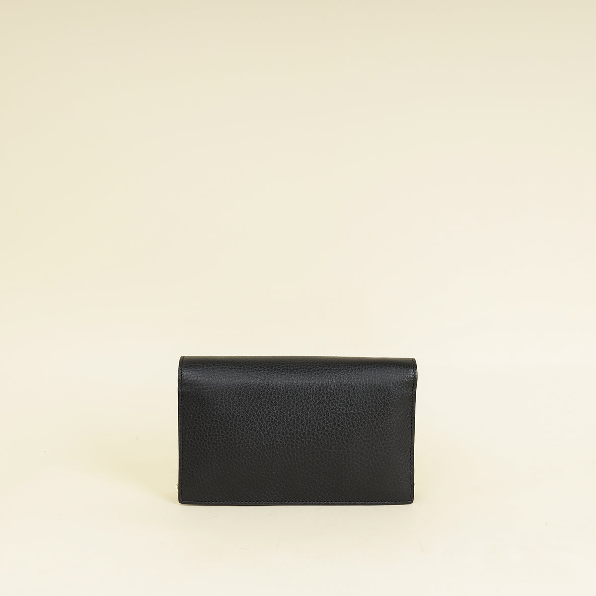 Gucci Black Interlocking G Wallet on Chain-Gucci-THE CLOSET