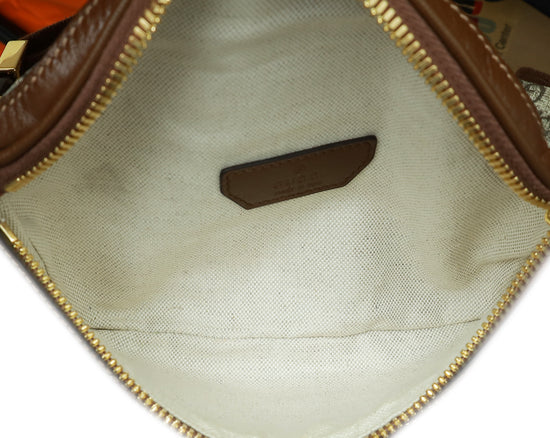 Load image into Gallery viewer, Gucci Tricolor GG Supreme Interlocking G Belt Bag

