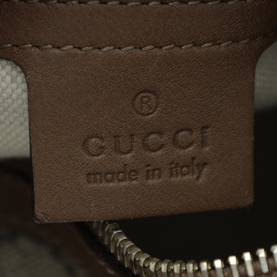 Gucci Bicolor GG Supreme Nice Medium Boston Bag