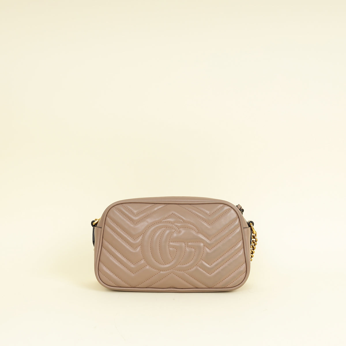 Gucci Rose Porcelaine GG Marmont Camera Small Bag