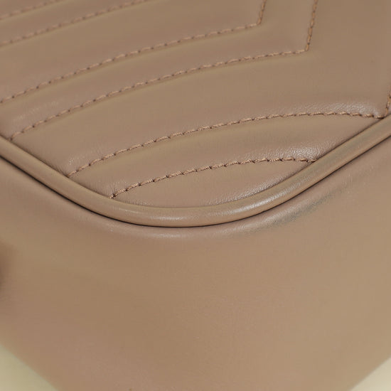 Gucci Rose Porcelaine GG Marmont Camera Small Bag