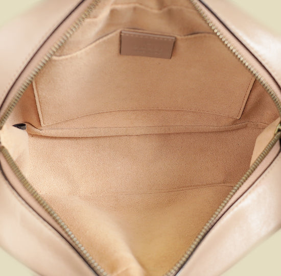 Gucci Rose Porcelaine GG Marmont Camera Small Bag