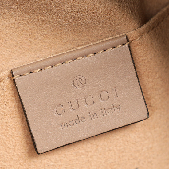 Gucci Rose Porcelaine GG Marmont Camera Small Bag