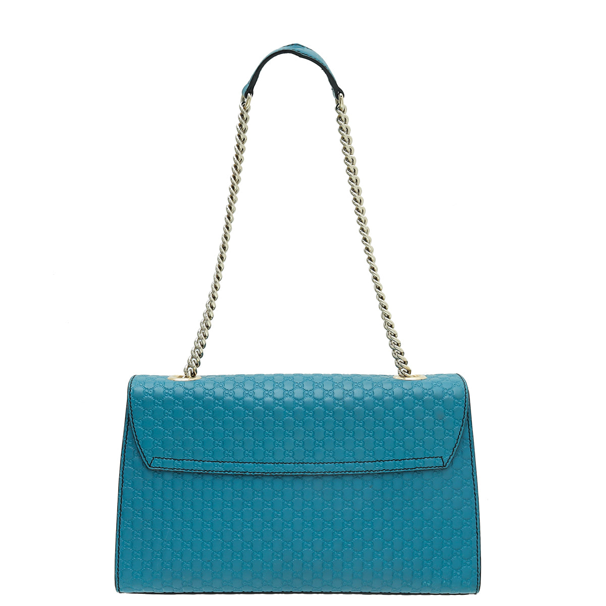 Gucci Tuquoise Microguccissima Emily Medium Bag-Gucci-THE CLOSET