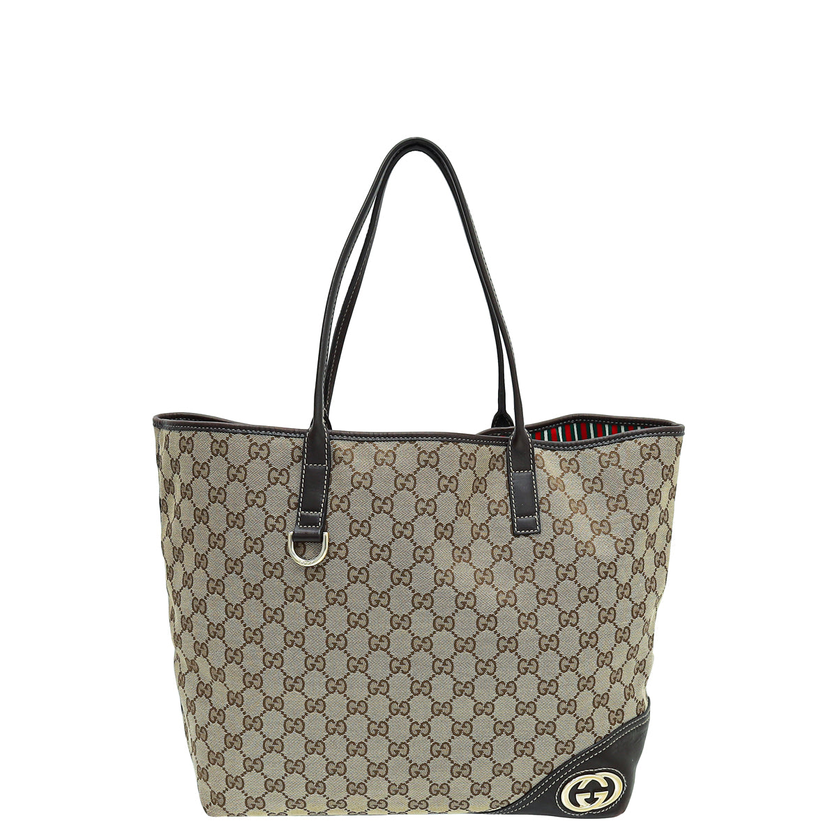 Gucci Bicolor GG New Britt Large Tote Bag-Gucci-THE CLOSET