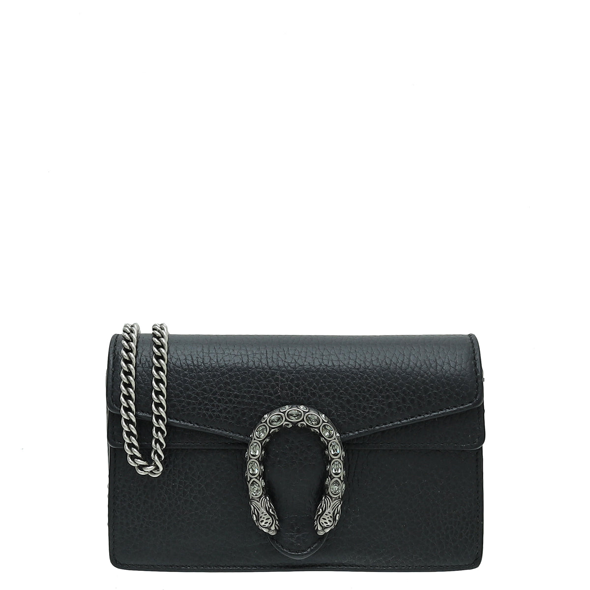 Gucci Black Crystal Dionysus Super Mini Bag-Gucci-THE CLOSET
