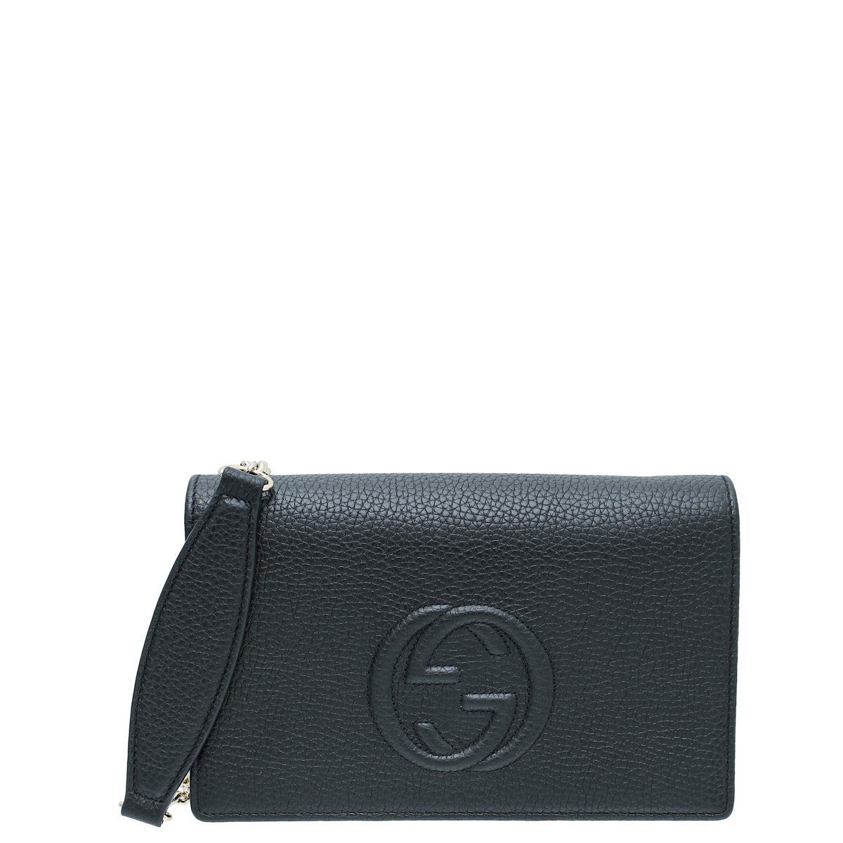 Gucci Black Soho Wallet on Chain-Gucci-THE CLOSET
